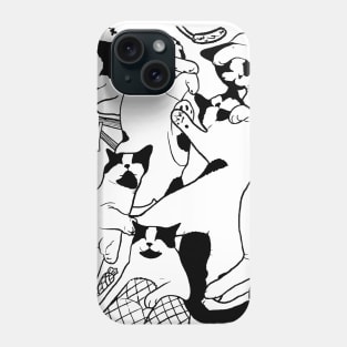 Boom The Cat - A sleepy Cat 01 Phone Case