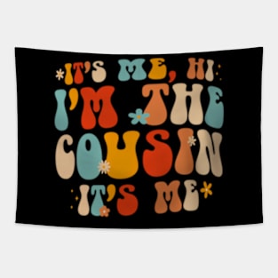 Retro Groovy It's Me Hi  The Cousin It's Me Cousin Tapestry