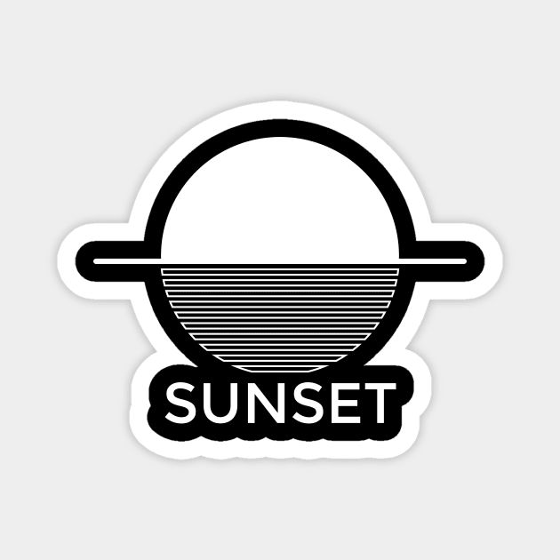 Sunset Magnet by ganola