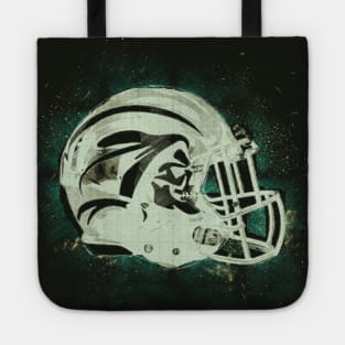 Football Helmet abstract style for all the sports fans Tote