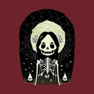 Nee & Her Gilded Blooms - Halloween 2023 T-Shirt