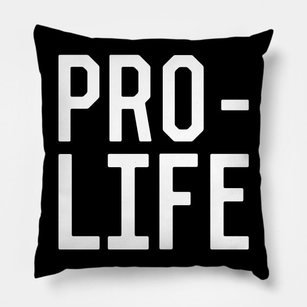 Pro Life Pillow by Flippin' Sweet Gear