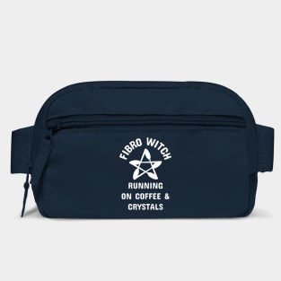 Fibro Witch Running on Coffee and Crystals Cheeky Witch® Bag