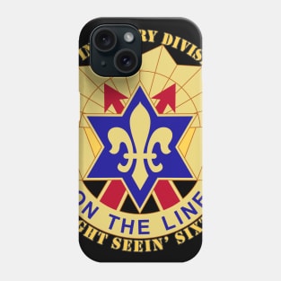 6th Infantry Division Phone Case