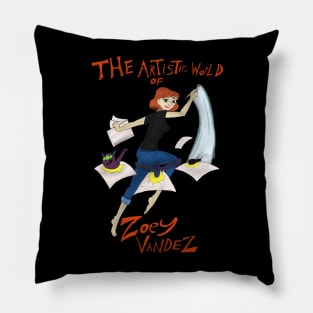 The Artistic world of Zoey Vandez Pillow