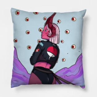 Demon Eyes Pillow