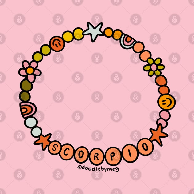 Scorpio Friendship Bracelet by Doodle by Meg