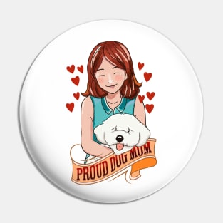 Dog Mom Pin