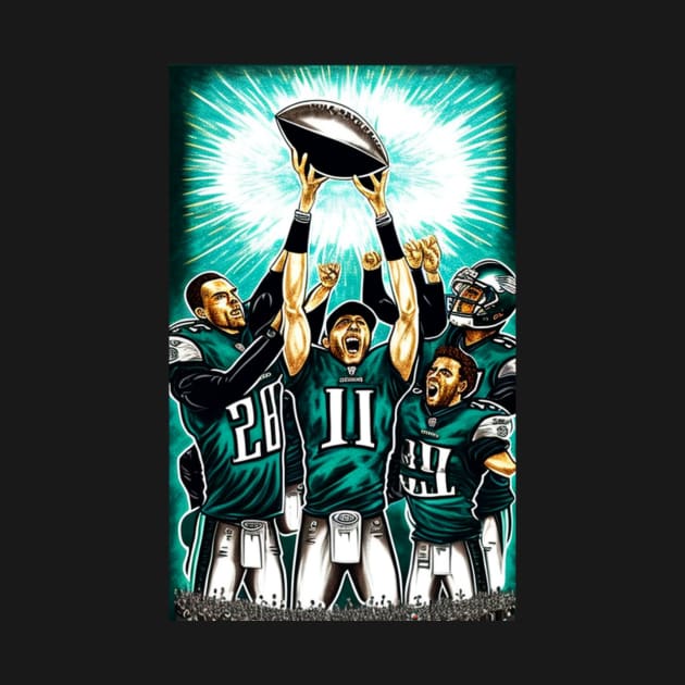 philadelphia eagles by Sabkk