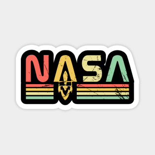 Nasa Vintage Colors Funny Gift Magnet