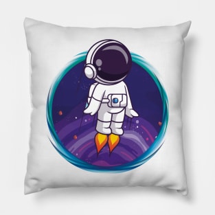 Iron Astronaut Pillow
