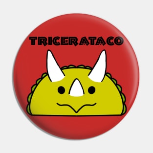 Triceratops Taco (Tricerataco) Pin