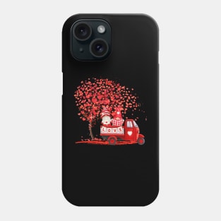 Cute Gnomes Love Tree Hearts Valentine Phone Case