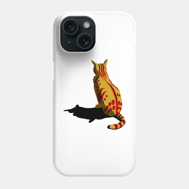 The mysterious cat Phone Case by romulofq