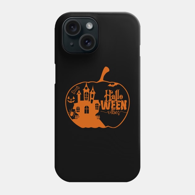 Halloween T-shirt Phone Case by Zooha131