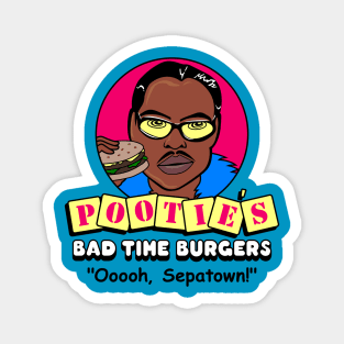 Pootie's Bad Time Burgers Magnet