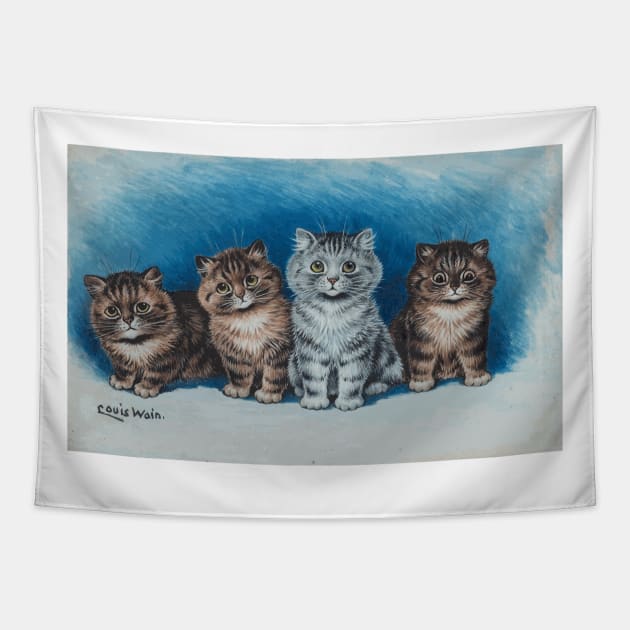 The Beauty Chorus by Louis Wain Tapestry by Naves