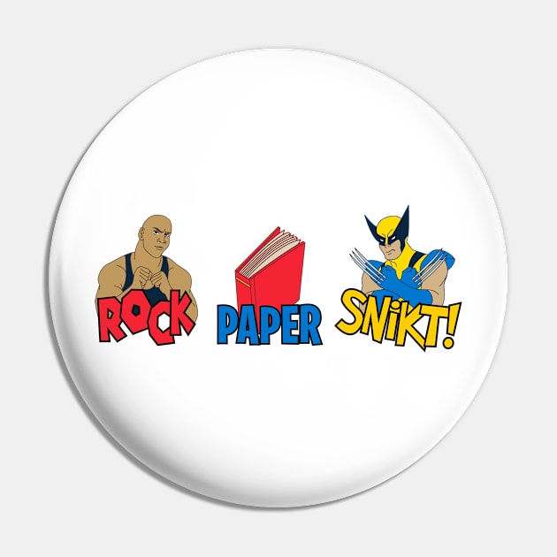 Rock, Paper, Snikt! Pin by The Worst Bestsellers