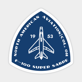 F-100 Super Sabre badge Magnet