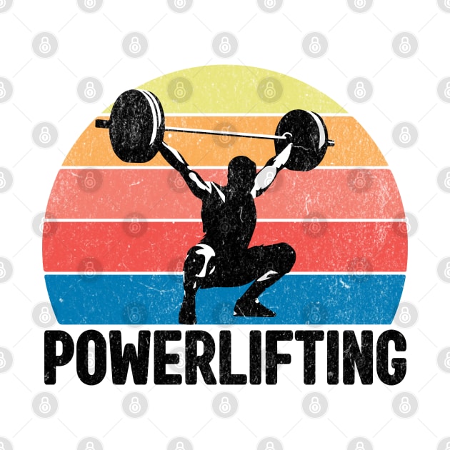 Powerlifting by HB Shirts