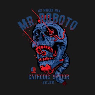 Tokebi's Mr. Roboto Cyberpunk Skull T-Shirt