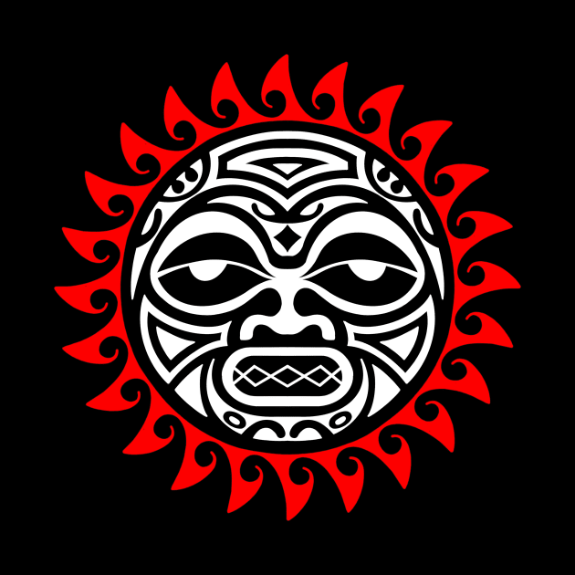 Polynesian sun by Tikitattoo