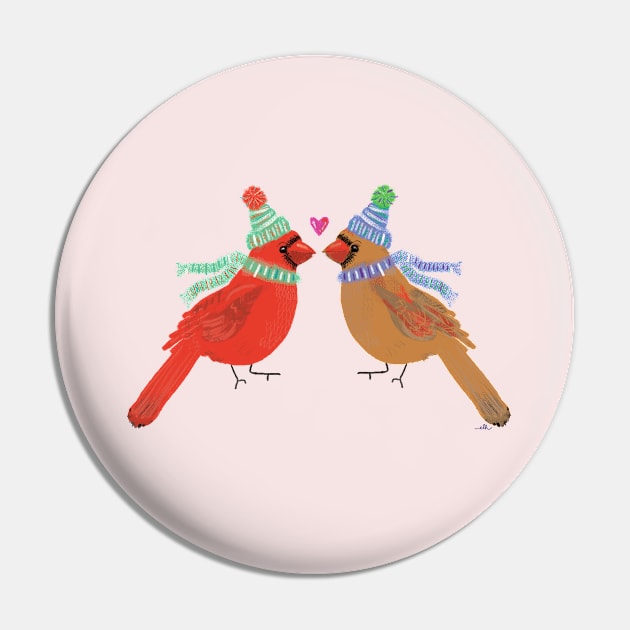 Love Birds Pin by EmilyLaurelHarris