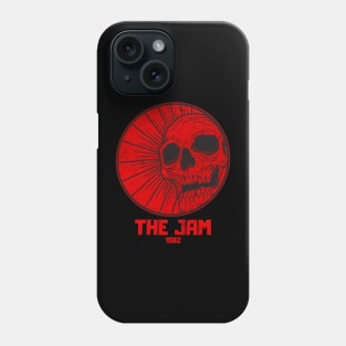 skull red jam Phone Case