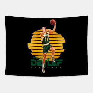 Detlef Schrempf Tapestry