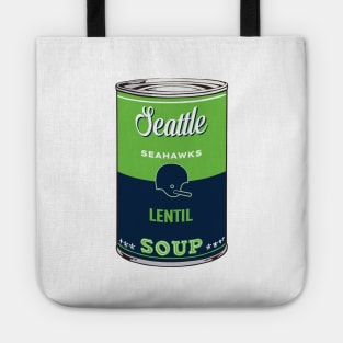 Seattle Seahawks Soup Can Tote