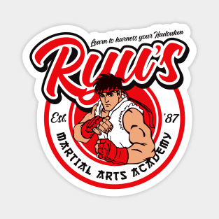 Ryu's Martial Arts Academy Magnet