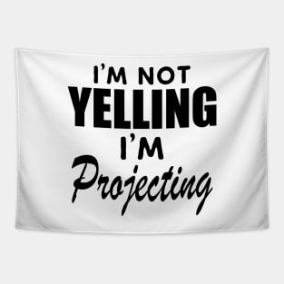 Theatre - I'm not yelling I'm projecting Tapestry