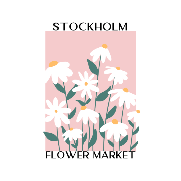 Abstract Flower Market Illustration 120 by gusstvaraonica