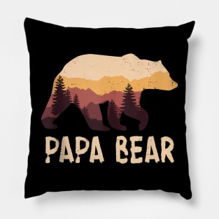 Papa Bear Father'S Day Pillow