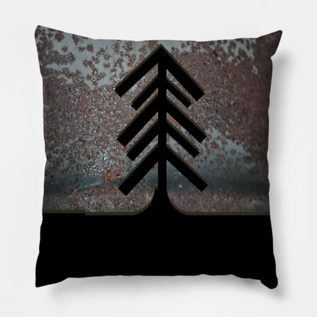 Pine tree : Pillow by Annie Pom Freitag