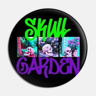 Skull Garden Art of Thorns Pin