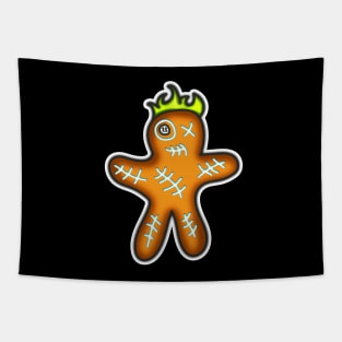 Voodoo Doll Gingerbread Tapestry