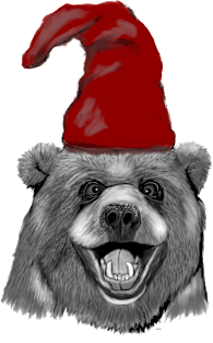 Bearly Chistmas Magnet