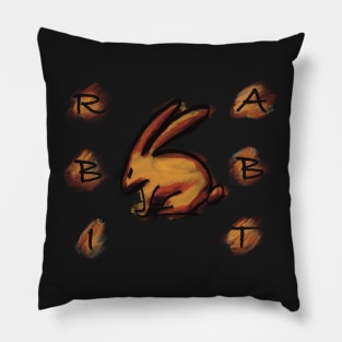 Chinese zodiac rabbit Pillow