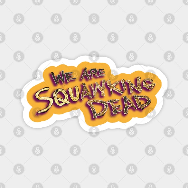 FearTWDseason7 LOGO Magnet by SQUAWKING DEAD