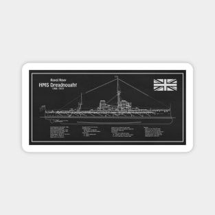 HMS Dreadnought ship plans - PDL Magnet