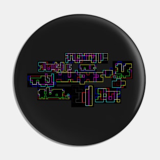 Random Colorful lines Pin