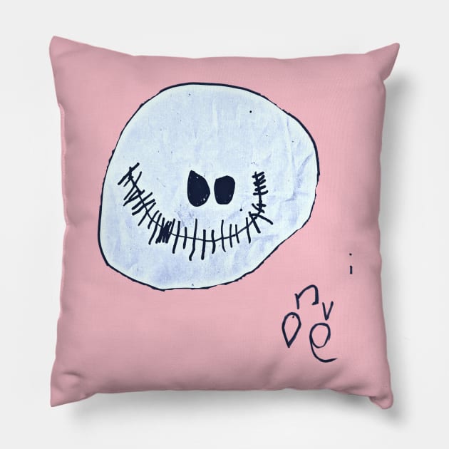 Jack skeleton by June Pillow by Holliekaye