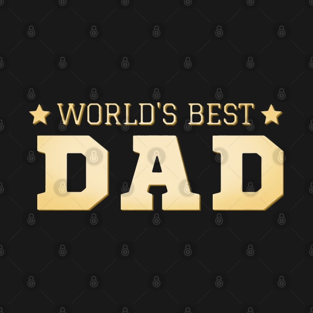 Worlds Best Dad | Vintage 3D by PyGeek