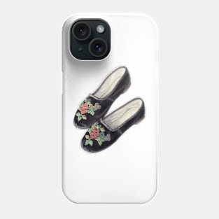 Victorian baby shoes Phone Case