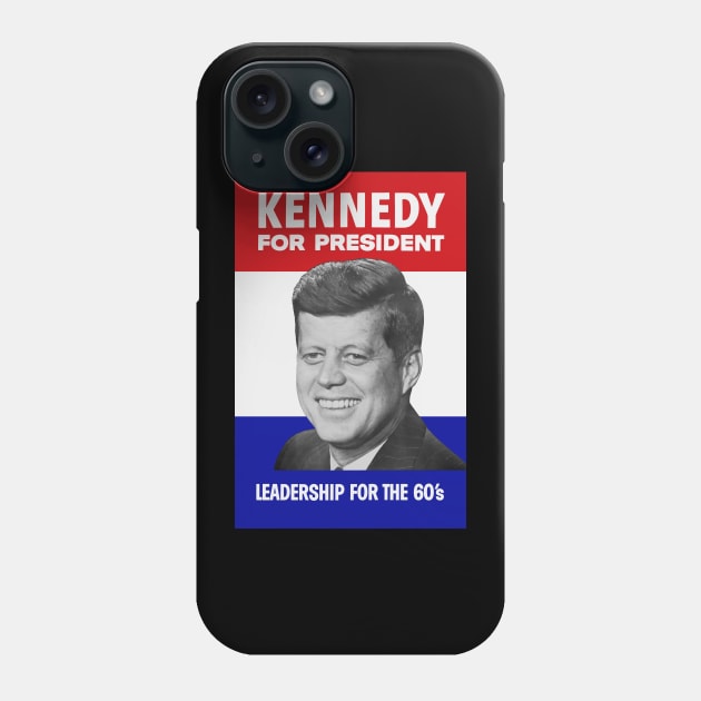 Kennedy For President - Vintage Election Phone Case by warishellstore