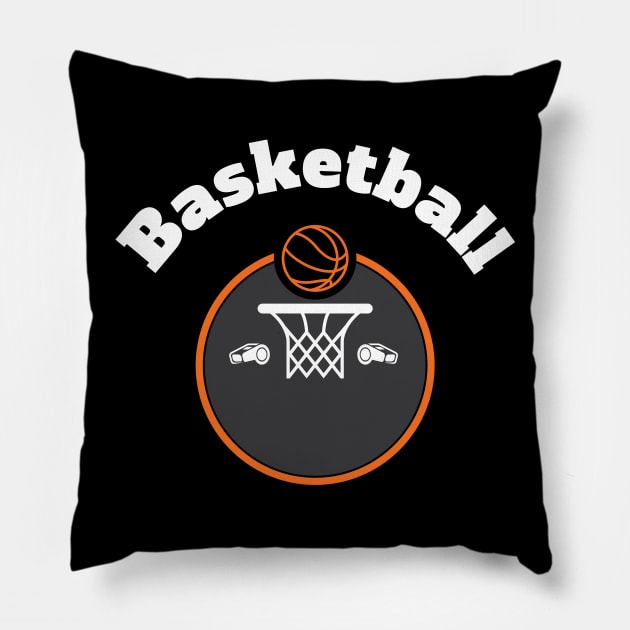 Basketball Pillow by maro_00