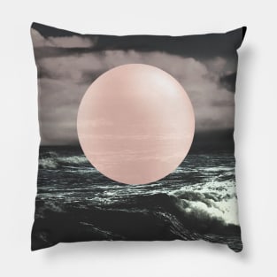 Marble Moon Pillow