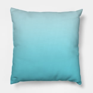 Aquamarine Gradient Pillow