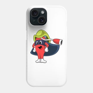 Superhero as Firefighter Phone Case